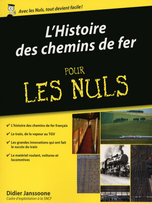 cover image of Histoire des chemins de fer Pour les Nuls
